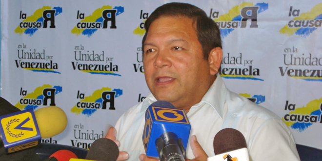Andrés Velásquez: Se revelan diputados contra conducción violenta de Cabello