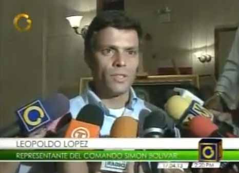 Leopoldo López: El 80% de los venezolanos quiere que se cuente voto por voto (Video)