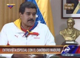 Maduro: Chávez es el Cristo de América