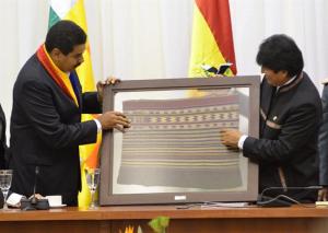 El regalo de Maduro para Evo (Fotos)