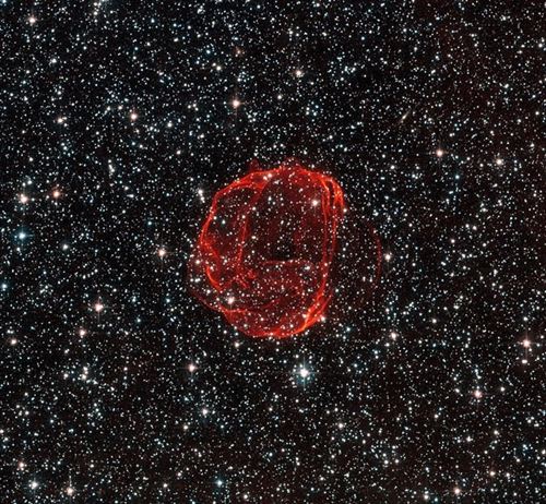 Hubble ve los restos de una estrella hecha supernova