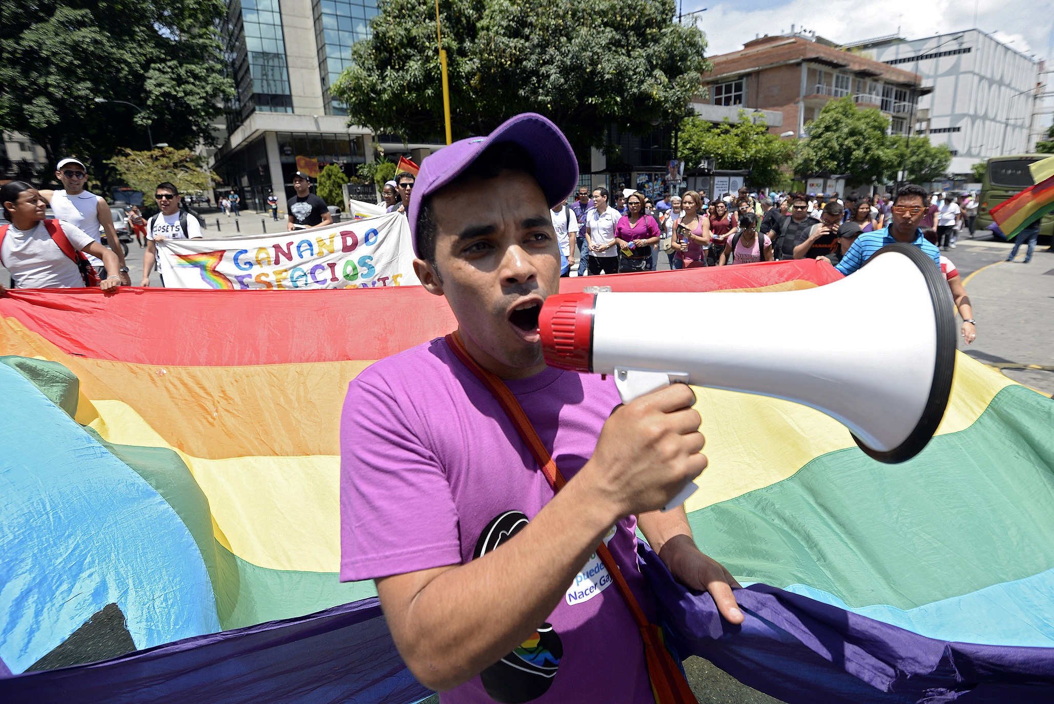 Homosexuales marcharon en Caracas por sus derechos (Fotos)