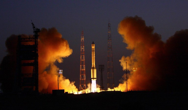 Estalla en el aire un cohete ruso que transportaba tres satélites