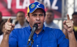 Capriles: Mandaste a parar los aviones para que no recorra el país, sé hombrecito Maduro
