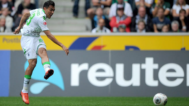 Juan Arango marcó un golazo en triunfo del Borussia Monchengladbach