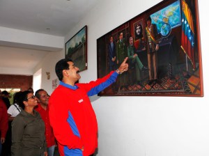 ¿Quién es el jefe de Maduro en este cuadro? (Foto)