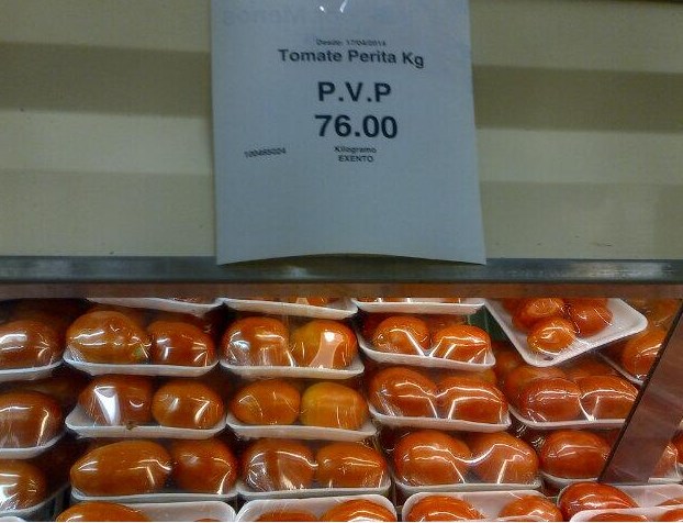 El kilo de tomate perita cuesta 76 bolívares (Foto)
