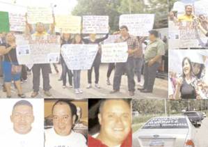 Familiares y amigos de los abatidos en La Fría protestaron en la Morgue de San Cristóbal