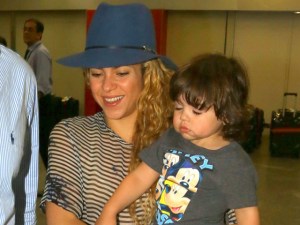 Y Shakira ya está en Brasil para actuar en la clausura del Mundial