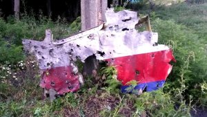 Foto revela que avión derribado fue atacado por un misil