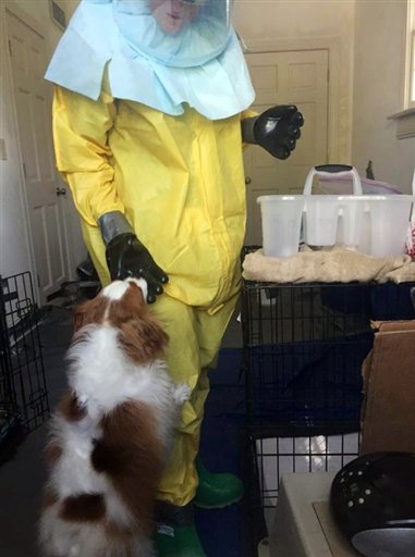 Enfermera que tuvo ébola se reúne con su perro