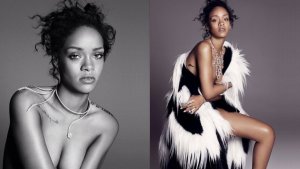 Rihanna y su topless para Elle (Fotos)