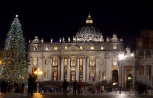 La Navidad llegó al Vaticano, con bombillos LED de bajo consumo (Fotos)