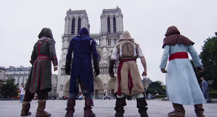 Increíble persecución de “Assassin’s Creed” en la vida real (Video)