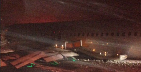 Un avión A320 de Air Canadá se salió de la pista, 25 heridos leves