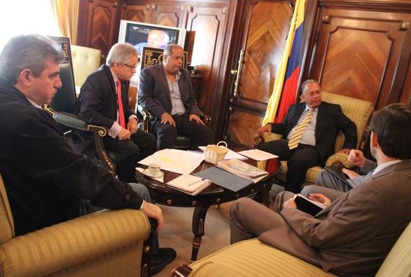 Elvis Amoroso se reunió con embajador de Rusia en Venezuela