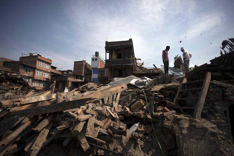 Nepal sufrió 274 réplicas tras el terremoto del 25 de abril