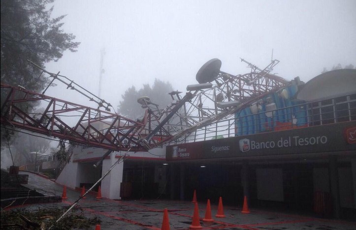 Antena repetidora caída en El Ávila es del Minci: Falla de Movilnet es en Las Mercedes