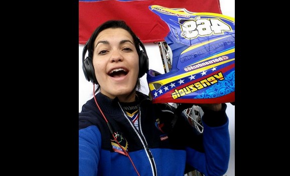 Stefany Hernández, la venezolana que vive el BMX desde el vientre materno