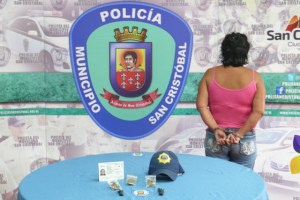 Detienen en San Cristóbal a mujer con droga en sus partes íntimas