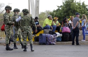 Una vez al día abren la frontera por Paraguachón