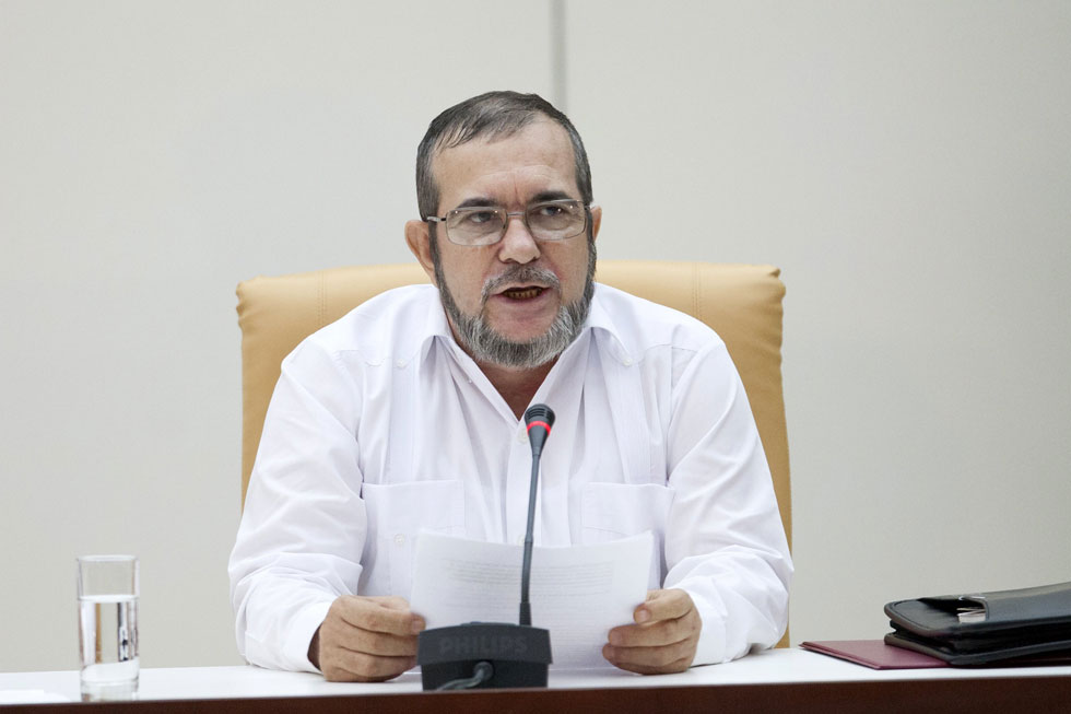 Timochenko suspende reclutamiento y cobro de vacunas en Colombia