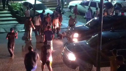 Casi los linchan en Colinas de Bello Monte por intentar robar un vehículo (Foto+video)