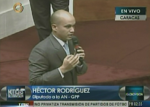 Héctor Rodríguez: Creen que rechazando el decreto, podrán derrumbar al Gobierno en 6 meses
