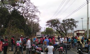 Manifestación de motorizados en Barquisimeto