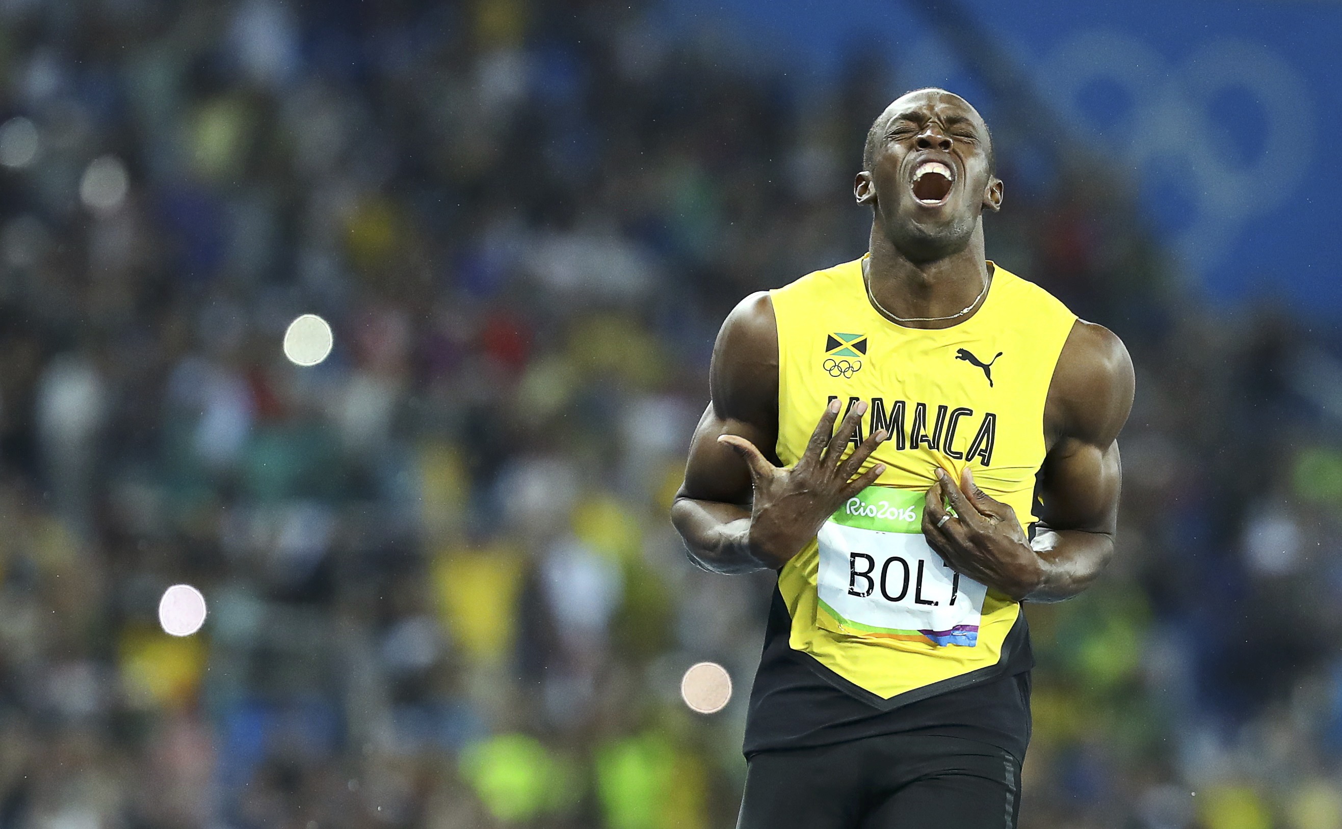 Y Bolt corrió