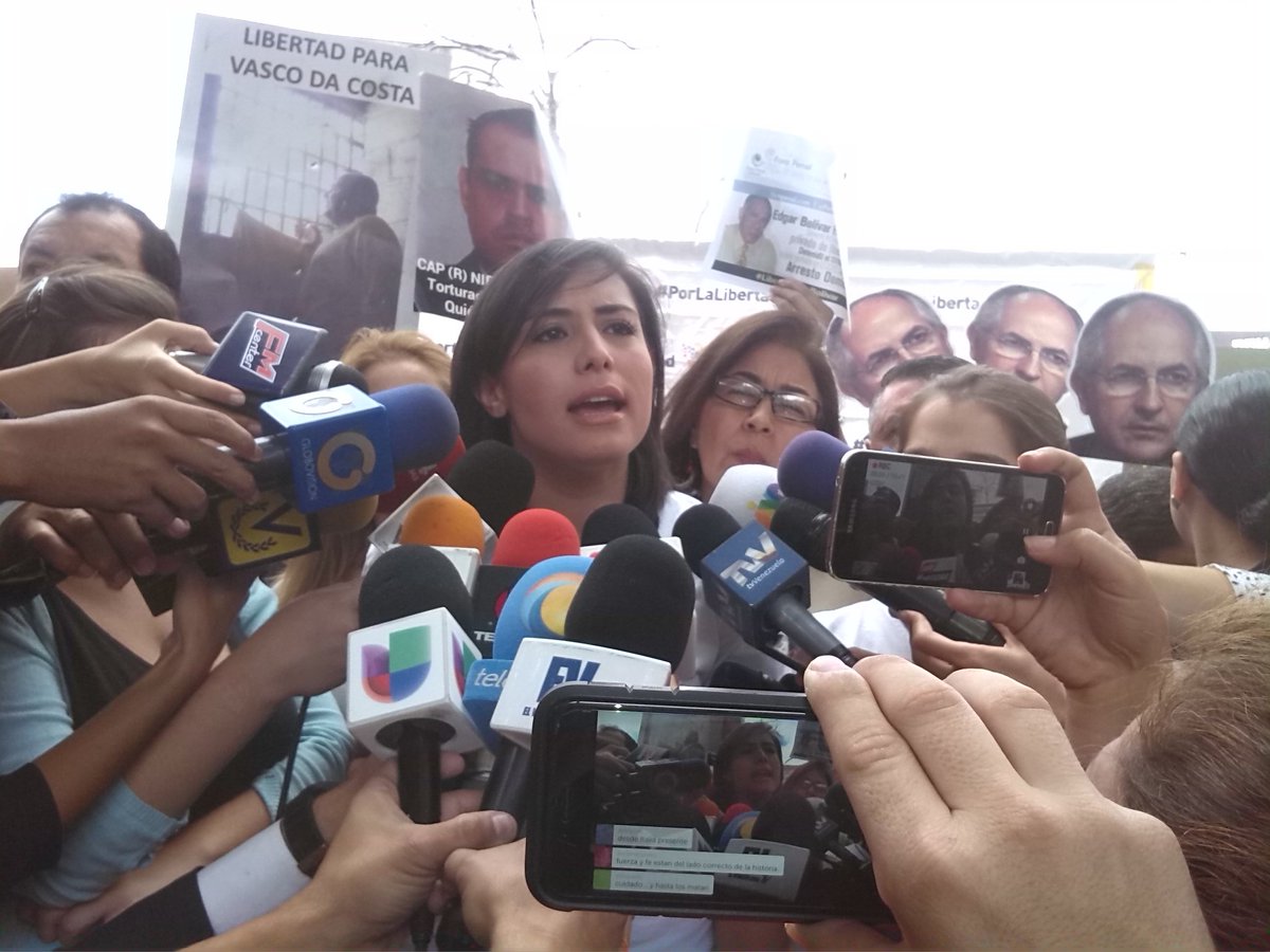 Patricia de Ceballos: Familiares de presos políticos seremos los primeros en participar el #1Sep