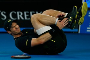 Andy Murray es optimista tras su torcedura de tobillo (Fotos)
