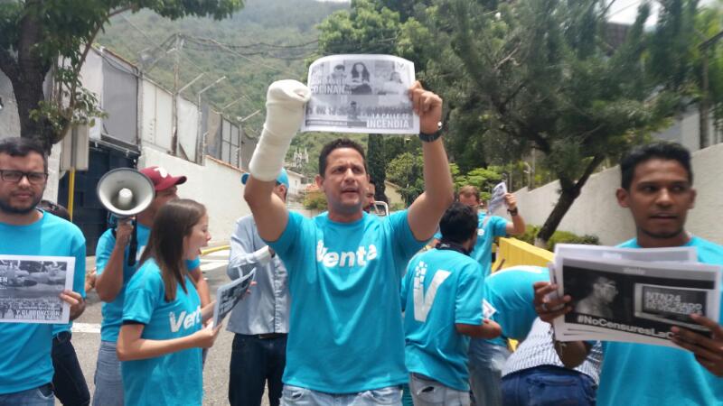 Vente Venezuela visita medios de información con una exigencia: #NoCensuresLaCalle