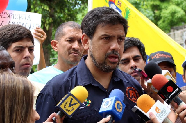 Carlos Ocariz, alcalde del municipio Sucre / Foto Prensa