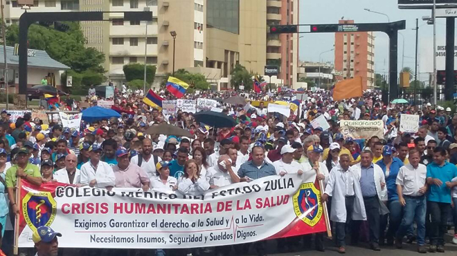 UNT se unió a la gran Marcha por la Vida y la Salud en el Zulia (+fotos)