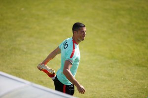 Cristiano Ronaldo ya se entrena en Valdebebas