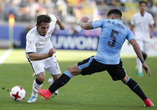 Uruguay pierde con Italia en penales y finaliza cuarto el Mundial Sub-20. Foto: EFE