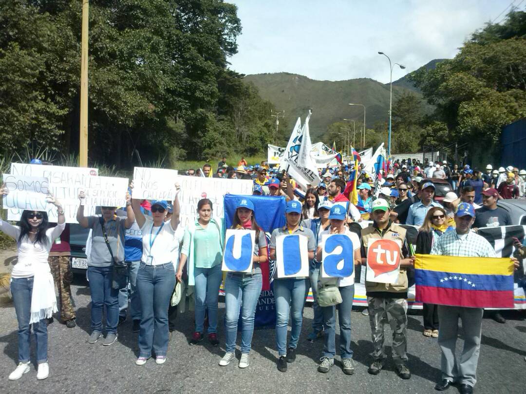 En Mérida estudiantes marchan en rechazo al cierre de ULA TV #21Jun (fotos)