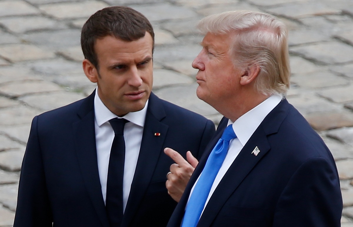 Macron asegura que convenció a Trump de permanecer en Siria