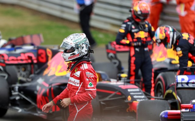 El piloto alemán, Sebastian Vettel.  REUTERS/Jason Cairnduff
