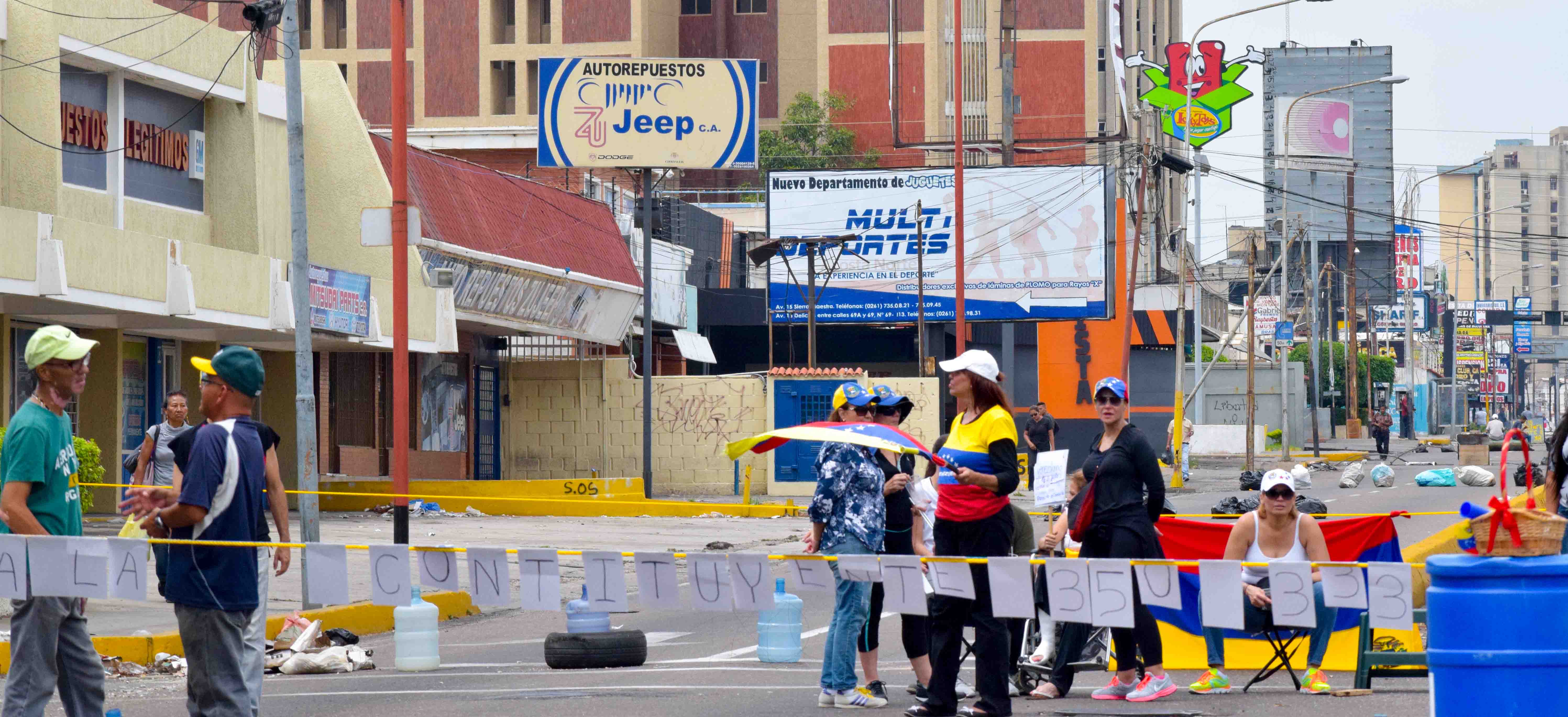 Trancazo general en el Zulia es un rotundo rechazo a Maduro #10Jul (Fotos)