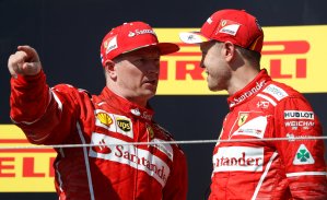 Vettel sobre renovación de Raikkonen: Si está contento, yo también