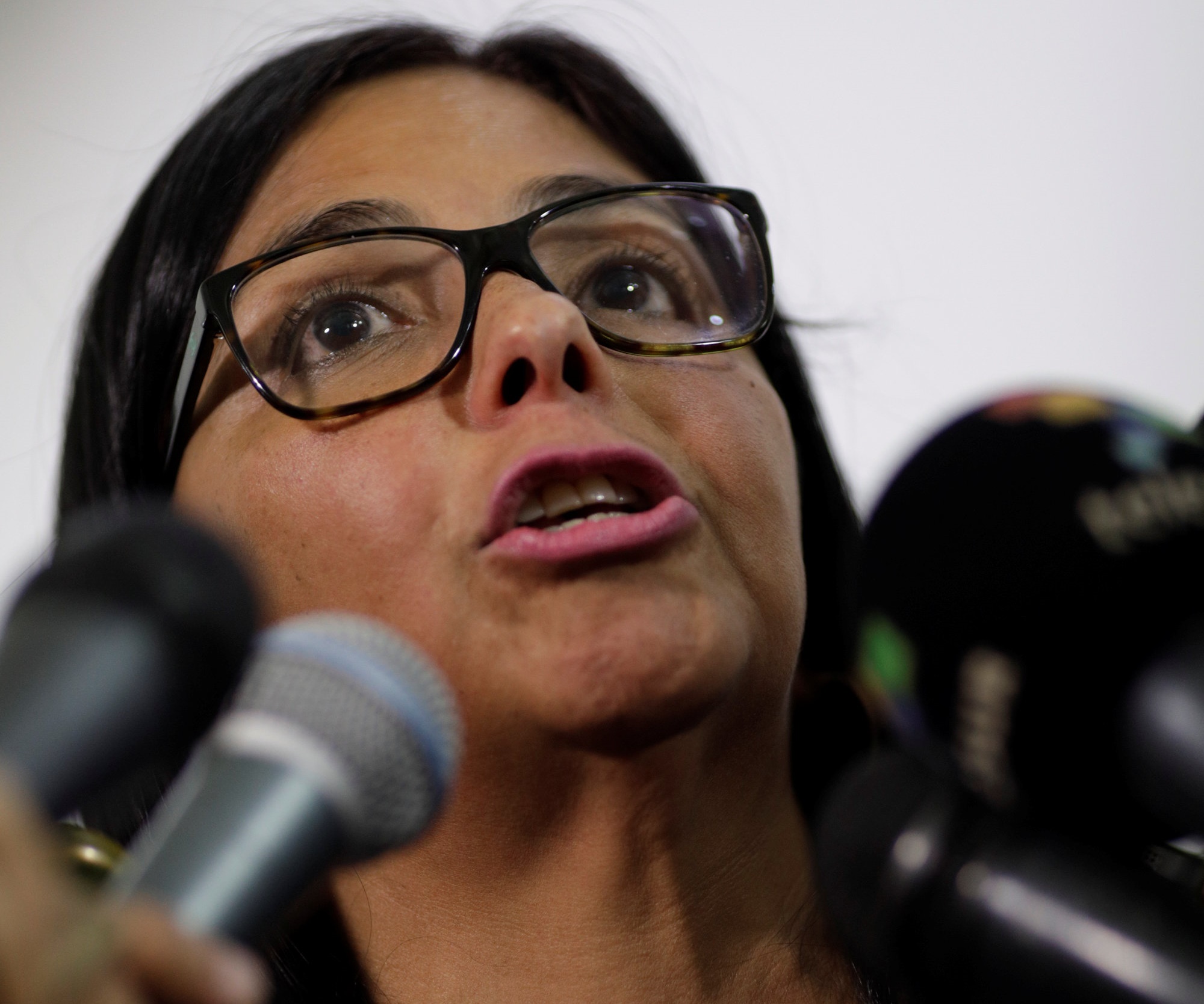 ¡Ay le dolió!… Lo que dijo Delcy Eloína porque la oposición no fue a “dialogar” a Dominicana