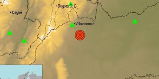 Ubicación estimada del epicentro del sismo (Foto: eldiario.ec)