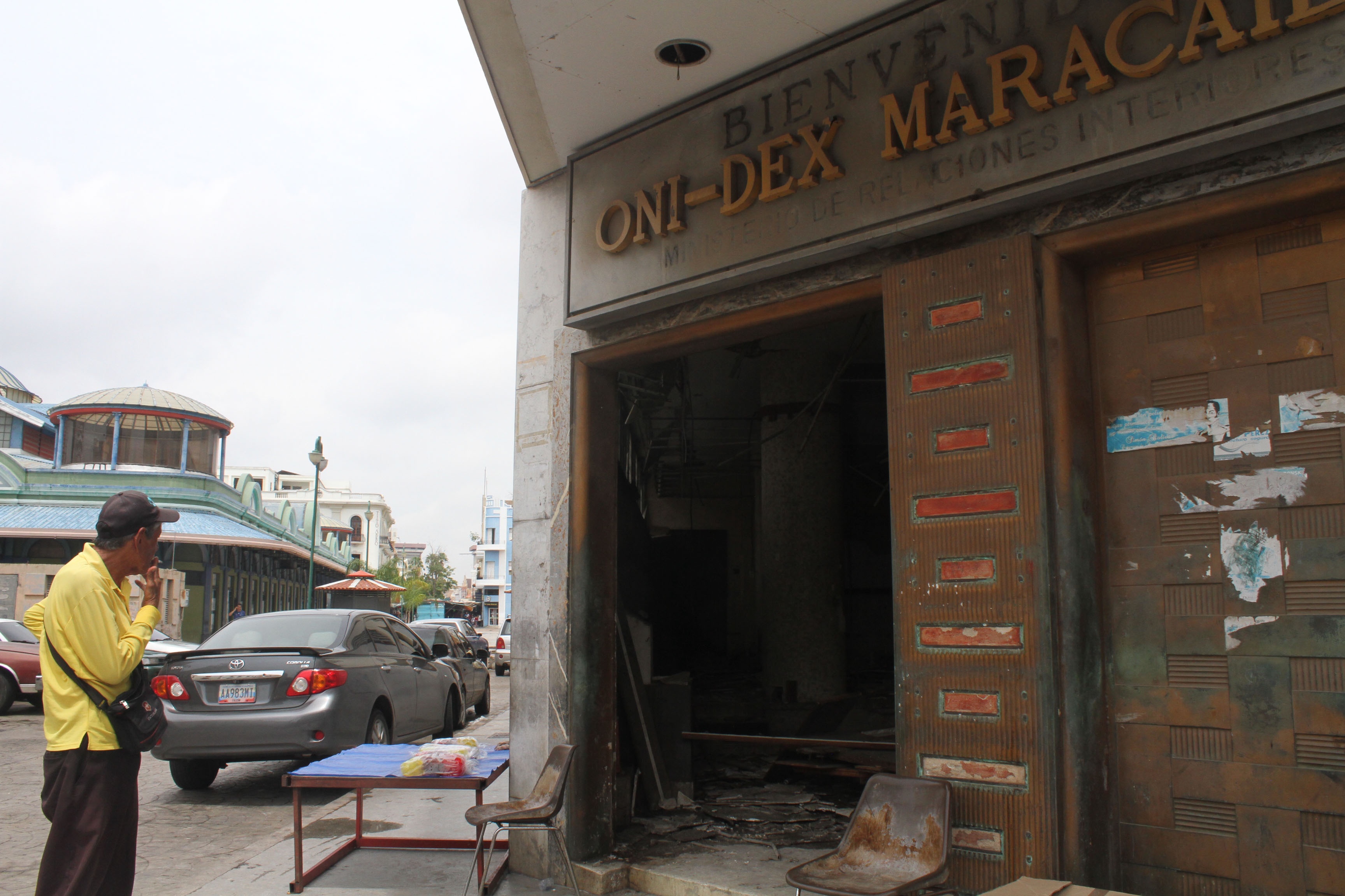 Robaron puerta de antigua oficina Onidex de Maracaibo