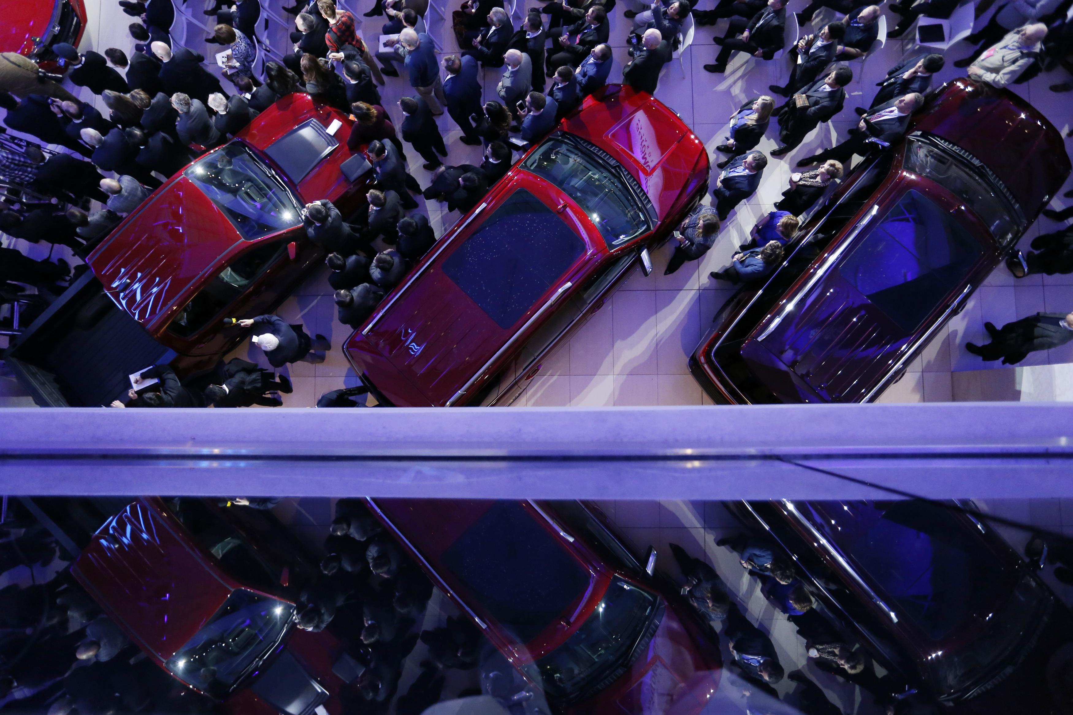 SUV y camionetas dominan el Salón del Automóvil de Detroit (Fotos)