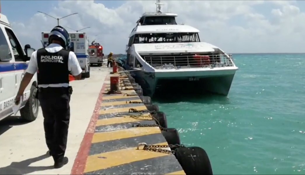 México descarta terrorismo o crimen organizado en estallido de ferry