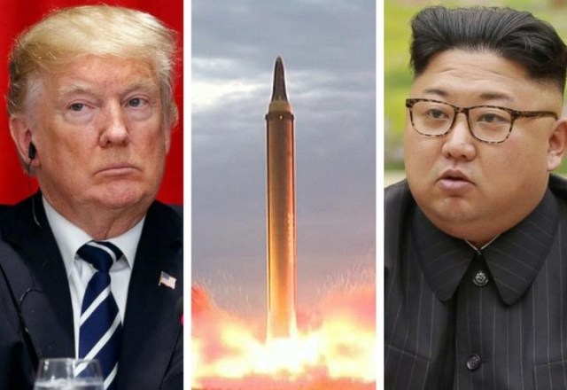 Donald Trump y Kim Jong-un Foto:AFP