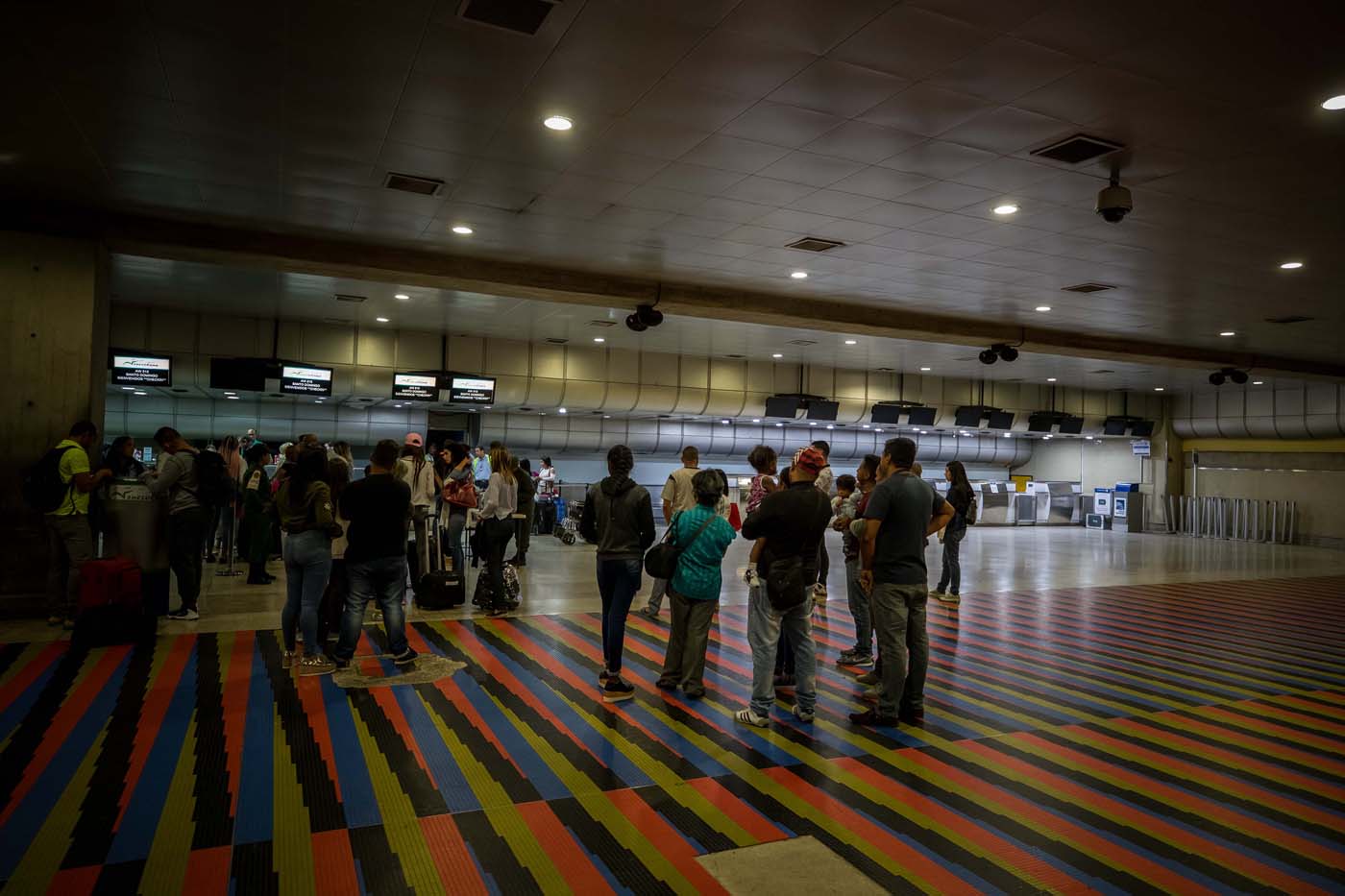Aeropuerto de Maiquetía se mantuvo a oscuras por apagón #13Ene