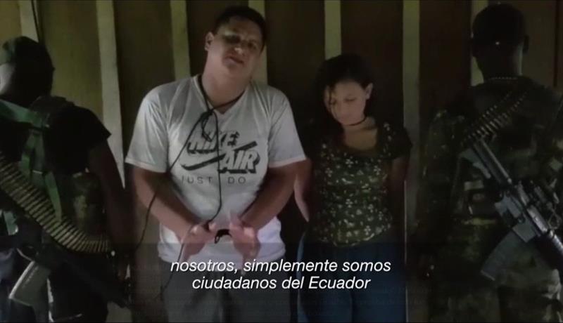 Ecuador dice que no ha habido más comunicación con secuestradores de pareja